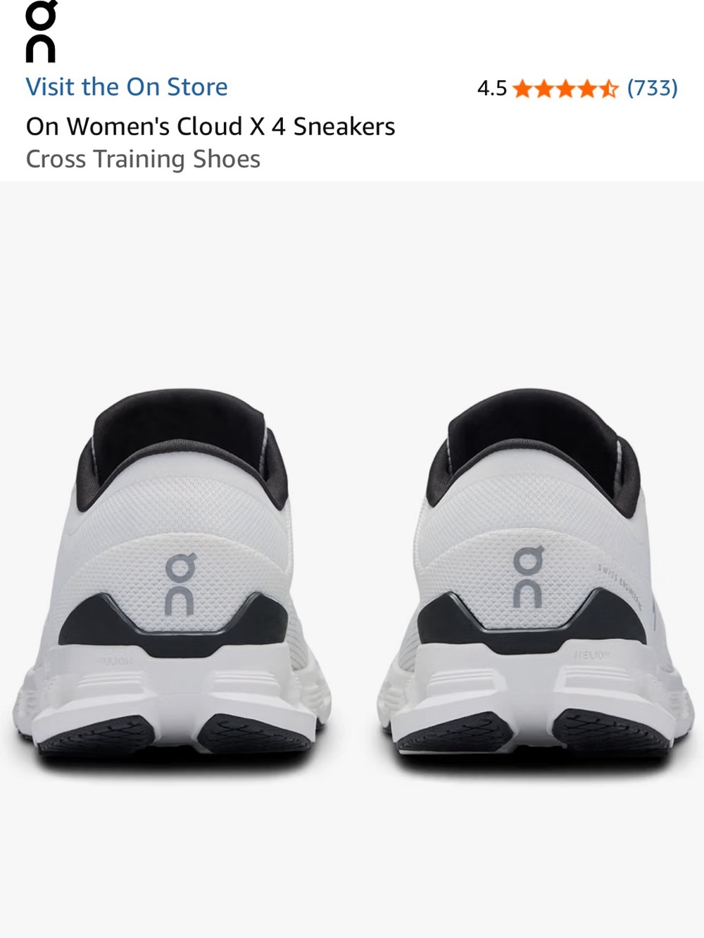 On cloud Women’s Cloud x 4 sneakers - Picture 9 of 10